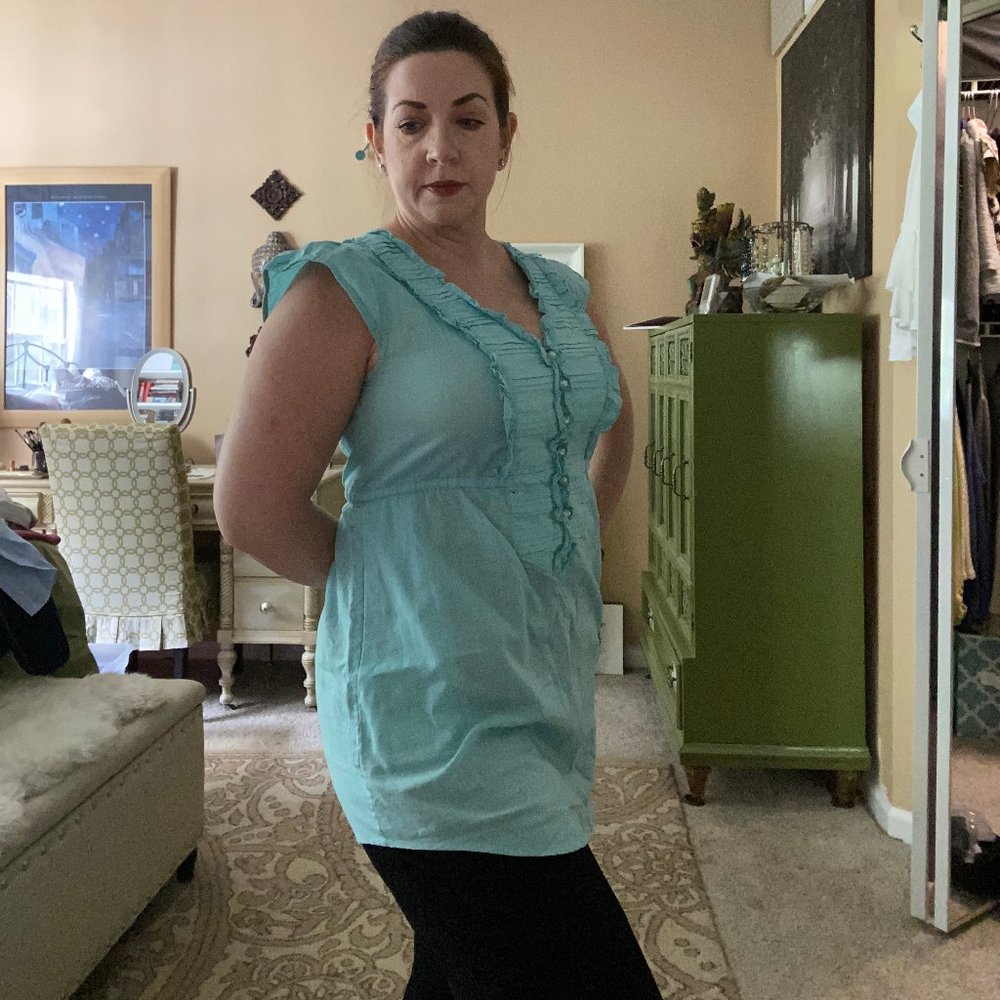 EUC Anthropologie Edme & Esyllte Tunic Blouse 8